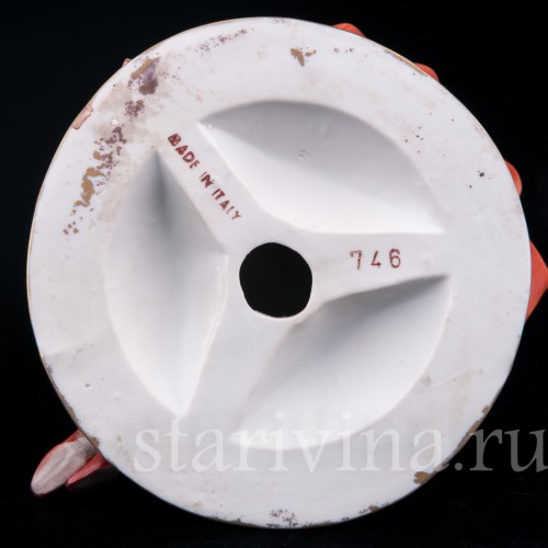 Девочка с собакой, Capodimonte, Италия, сер. 20 в