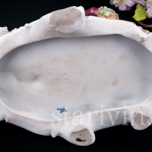 Старинная композиция из фарфора Веселая поездка, E. A. Muller, Германия, 1890-1927 гг.