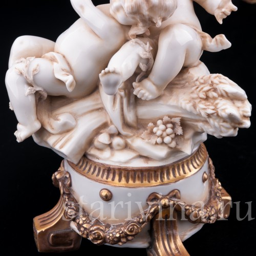 Аллегория Лета, два путти, E. A. Muller, Германия, 1890-1927 гг