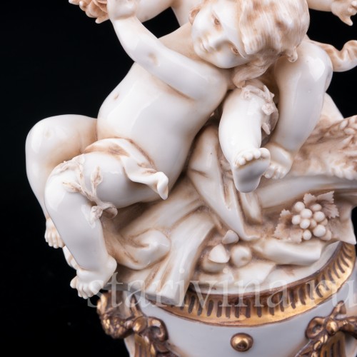 Аллегория Лета, два путти, E. A. Muller, Германия, 1890-1927 гг