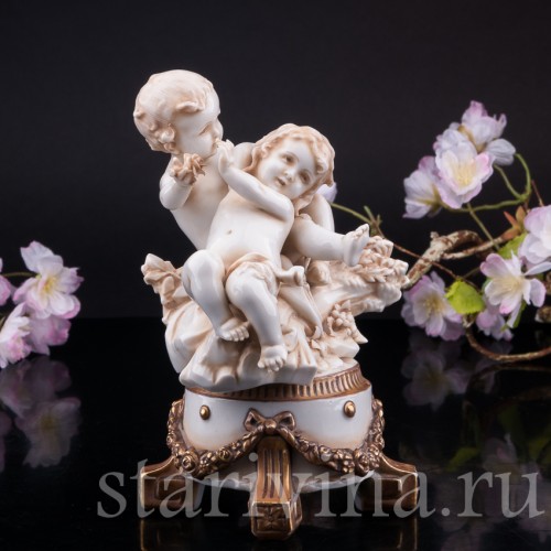 Аллегория Лета, два путти, E. A. Muller, Германия, 1890-1927 гг