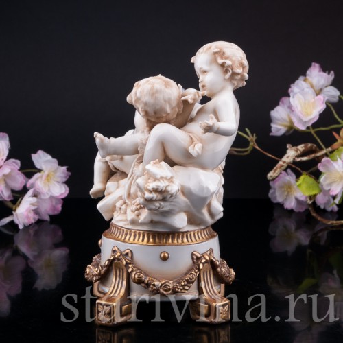 Аллегория Лета, два путти, E. A. Muller, Германия, 1890-1927 гг