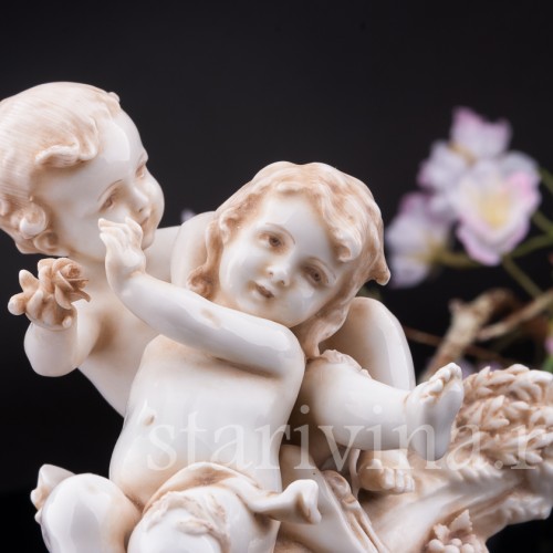 Аллегория Лета, два путти, E. A. Muller, Германия, 1890-1927 гг