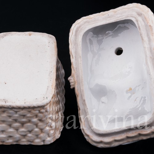 Малыш в корзине, шкатулка, Германия, нач. 20 в