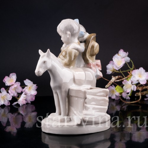 Дети с игрушечной лошадкой, Германия, нач. 20 в