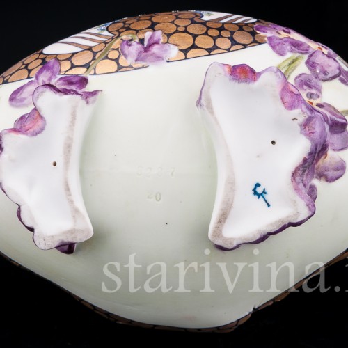 Антикварная фигурка из фарфора Веселая Пасха, Dressel, Kister & Co, Германия, 1907-20 гг.