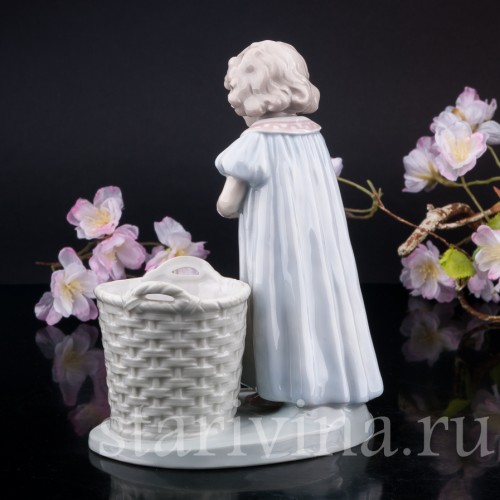 Девочка с цыплятами, Galluba & Hofmann, Германия, 1905-37 гг