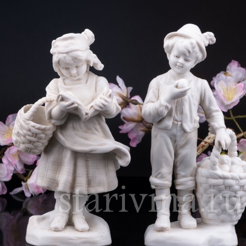 Дети с корзинами, Германия, нач. 20 в