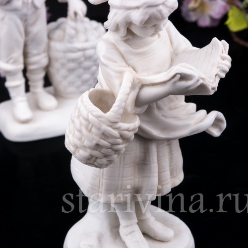 Дети с корзинами, Германия, нач. 20 в