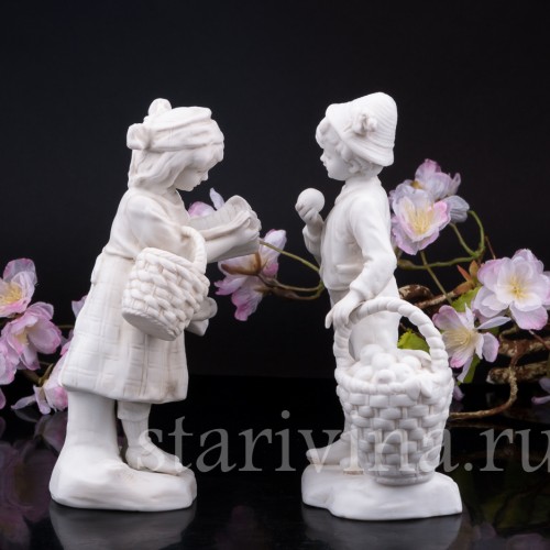 Дети с корзинами, Германия, нач. 20 в