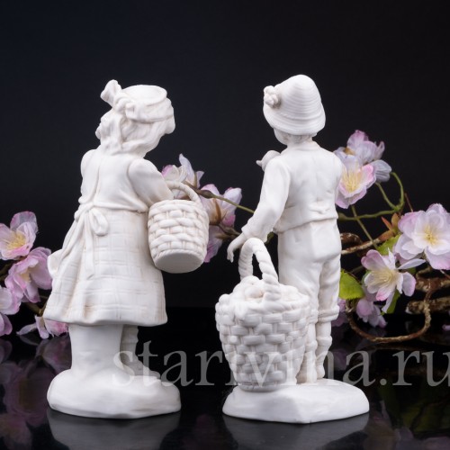 Дети с корзинами, Германия, нач. 20 в