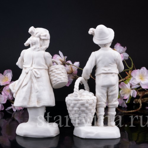 Дети с корзинами, Германия, нач. 20 в