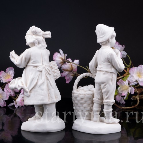 Дети с корзинами, Германия, нач. 20 в