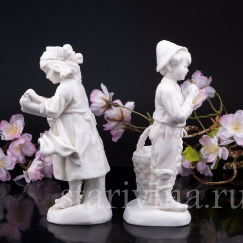 Дети с корзинами, Германия, нач. 20 в