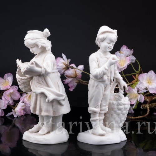 Дети с корзинами, Германия, нач. 20 в