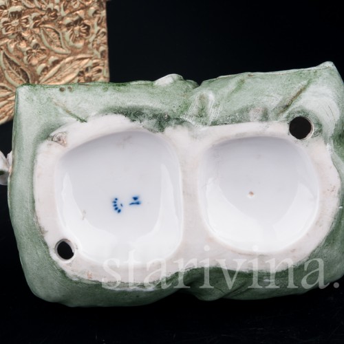 Статуэтка собаки из фарфора Лохматый проказник, Capodimonte, Италия, сер. 20 в.