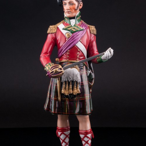 Солдат 79го Камеронского полка, 1814, Sitzendorf, Германия