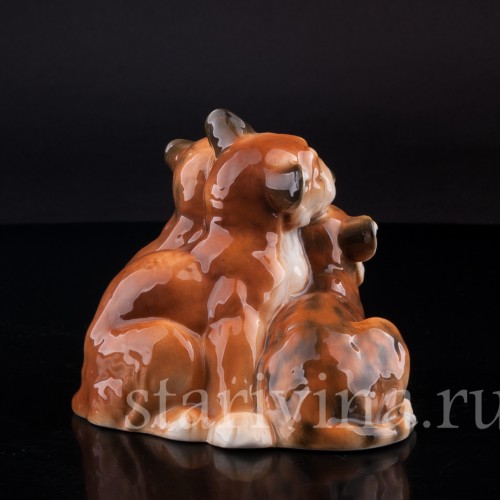 Фигурка из фарфора Львята, Karl Ens, Германия, нач. 20 в.