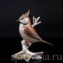 Фарфорвая статуэтка птицы Хохлатая синица, Karl Ens, Германия, вт. пол. 20 в.