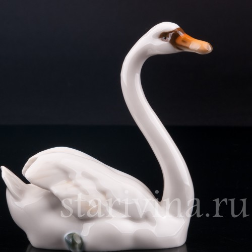 Лебедь, Hutschenreuther, Германия, 1970 гг