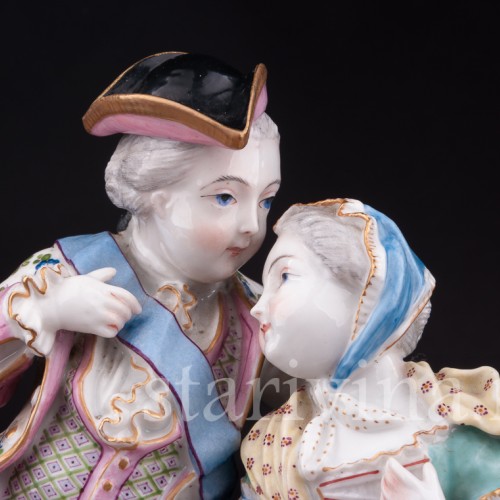 Фигурка из фарфора Сценка из французской жизни, Samson, Франция, 19 в.