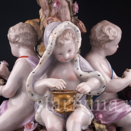 Фруктовница Времена года, Sitzendorf, Германия, кон. 19 в