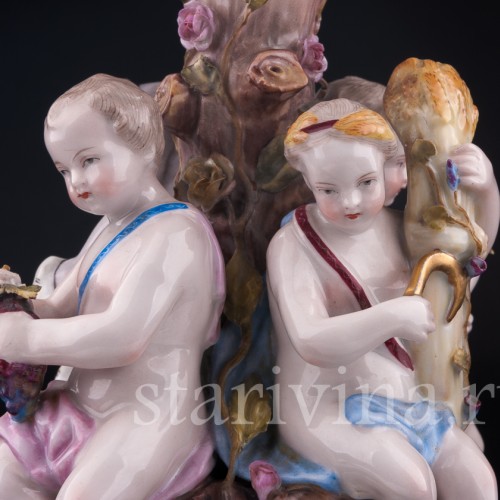 Фруктовница Времена года, Sitzendorf, Германия, кон. 19 в