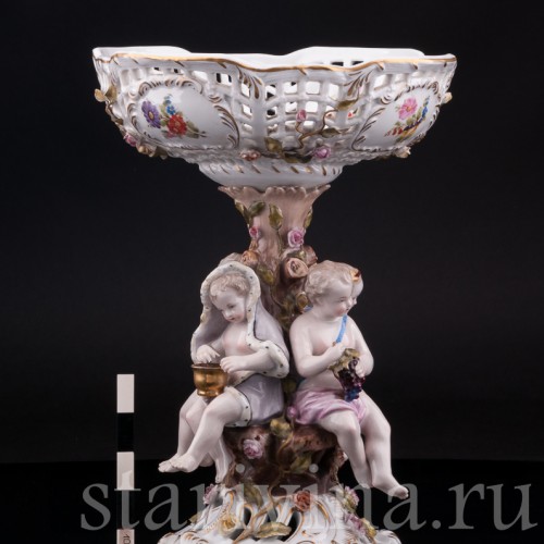 Фруктовница Времена года, Sitzendorf, Германия, кон. 19 в