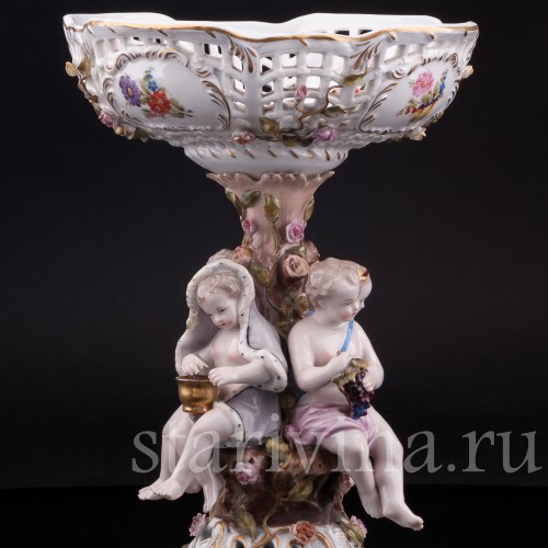 Фруктовница Времена года, Sitzendorf, Германия, кон. 19 в