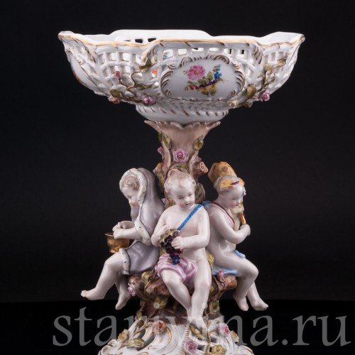 Фруктовница Времена года, Sitzendorf, Германия, кон. 19 в