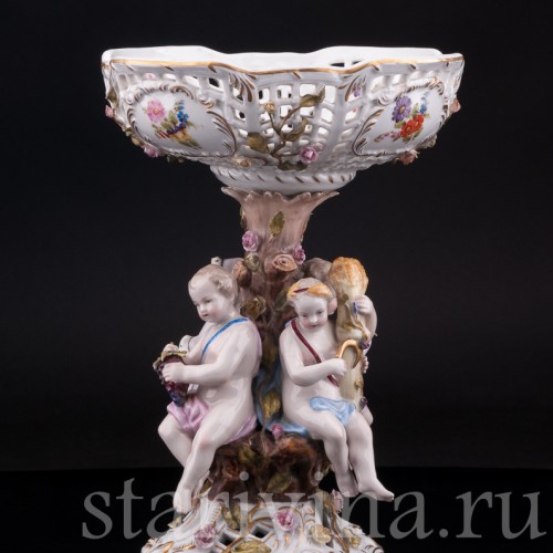 Фруктовница Времена года, Sitzendorf, Германия, кон. 19 в