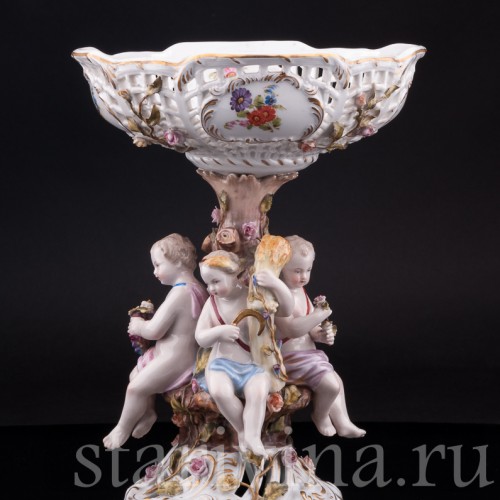 Фруктовница Времена года, Sitzendorf, Германия, кон. 19 в