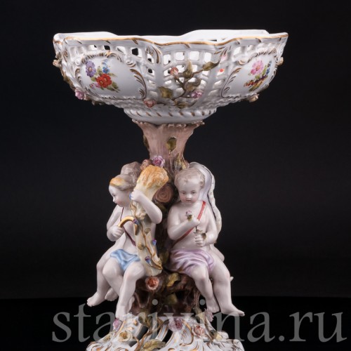 Фруктовница Времена года, Sitzendorf, Германия, кон. 19 в