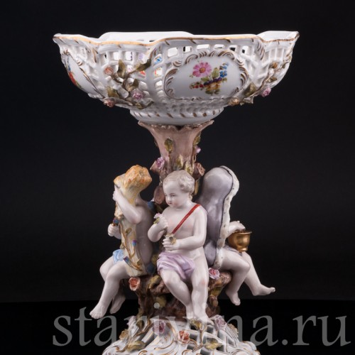 Фруктовница Времена года, Sitzendorf, Германия, кон. 19 в