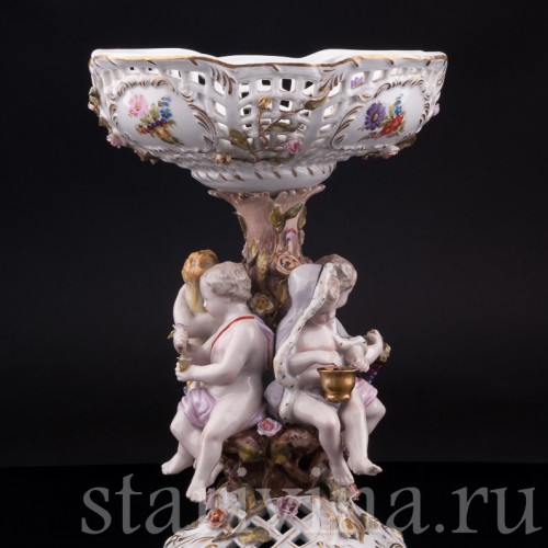 Фруктовница Времена года, Sitzendorf, Германия, кон. 19 в