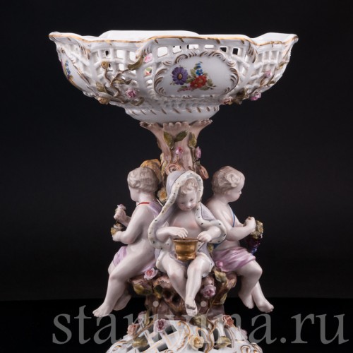 Фруктовница Времена года, Sitzendorf, Германия, кон. 19 в