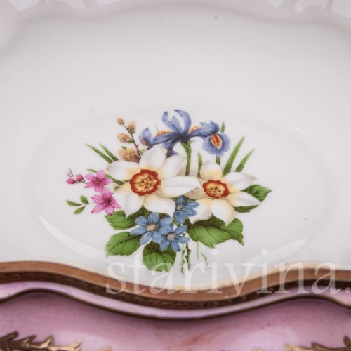 Фарфоровая Большая шкатулка, Франция, кон. 19 - нач. 20 вв.