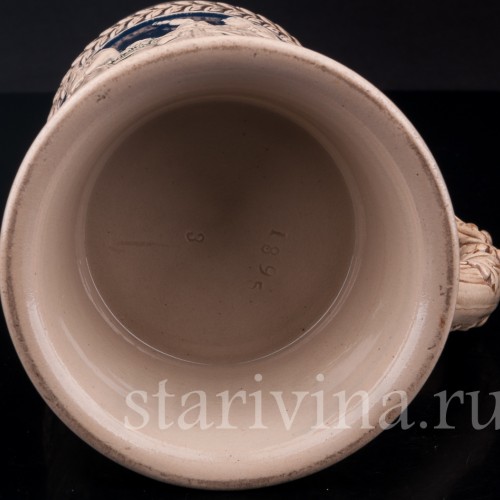 Старинная пивная Кружка 0.5 л, Reinhold Hanke, Германия, кон. 19 - нач. 20 вв.