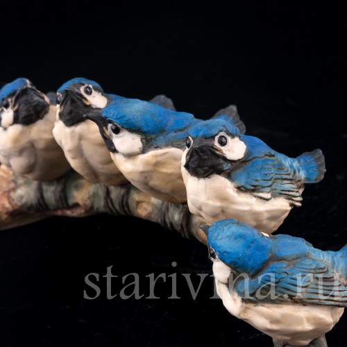 Птенцы на ветке, Capodimonte, Италия, вт. пол. 20 в