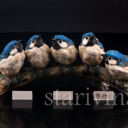 Птенцы на ветке, Capodimonte, Италия, вт. пол. 20 в