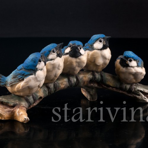 Птенцы на ветке, Capodimonte, Италия, вт. пол. 20 в