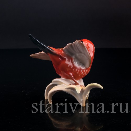 Птица Астрильд тигровый, Hutschenreuther, Германия