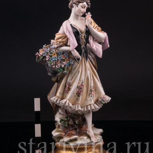 Цветочница, Capodimonte, Италия, вт. пол. 20 в
