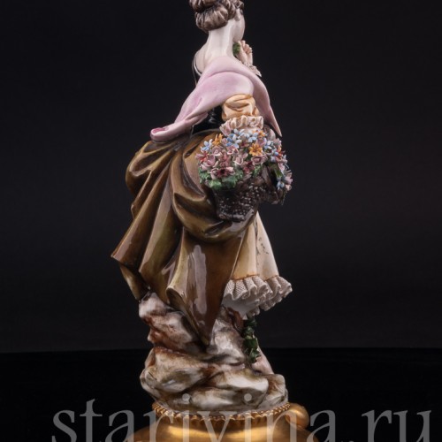 Цветочница, Capodimonte, Италия, вт. пол. 20 в