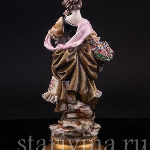 Цветочница, Capodimonte, Италия, вт. пол. 20 в