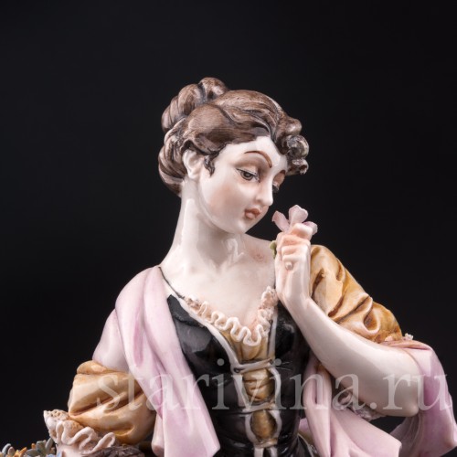 Цветочница, Capodimonte, Италия, вт. пол. 20 в