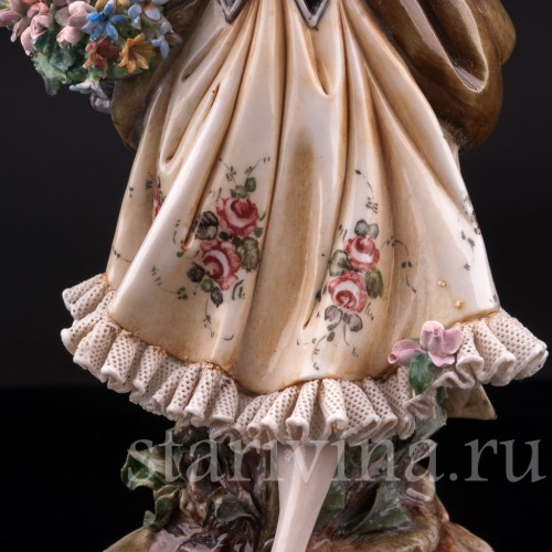 Цветочница, Capodimonte, Италия, вт. пол. 20 в