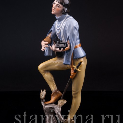 Фарфорвая статуэтка Менестрель, Alka Kaiser, Германия, сер. 20 в.