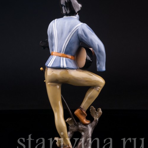 Фарфорвая статуэтка Менестрель, Alka Kaiser, Германия, сер. 20 в.
