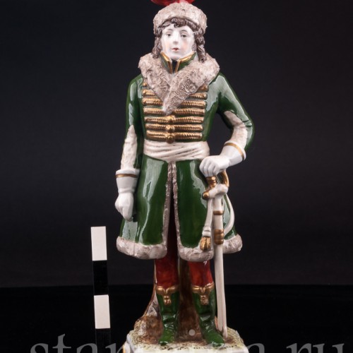 Фарфорвая статуэтка Маршал Иохим Мюрат, Scheibe-Alsbach, Германия, вт. пол. 20 в.